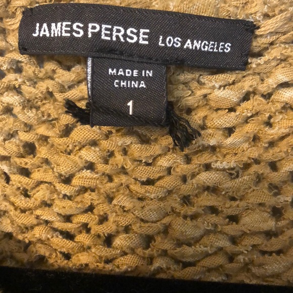 NEW James Perse Cotton Linen Crew Sweater - Picture 5 of 6